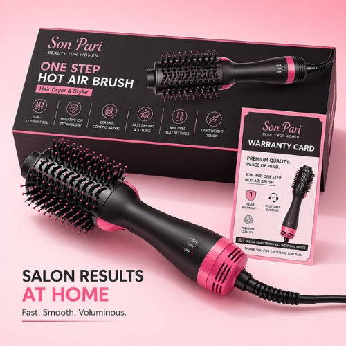 One Step Hot Air Brush (Dryer + Styler)