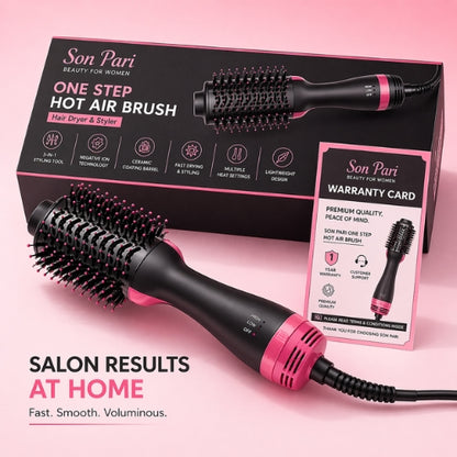 One Step Hot Air Brush (Dryer + Styler)